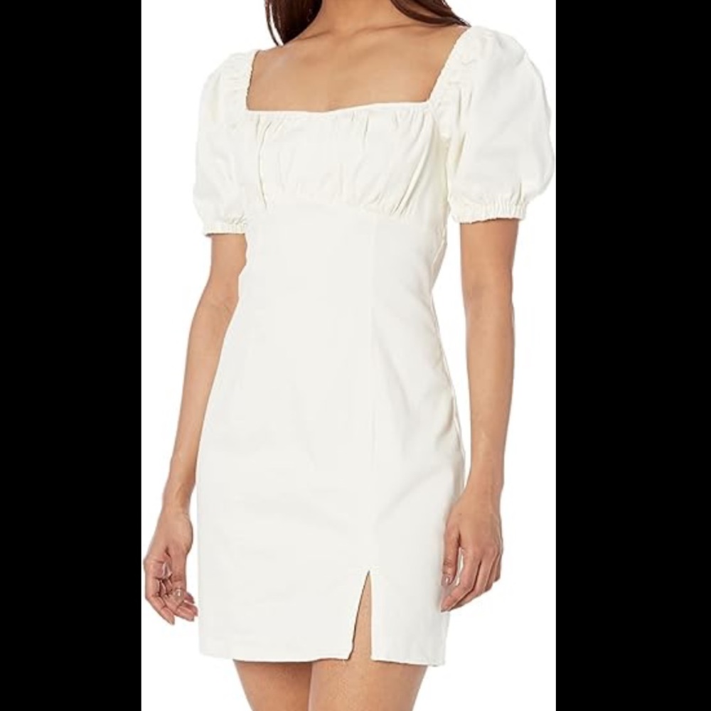Astr Women's Cream Mini Dress